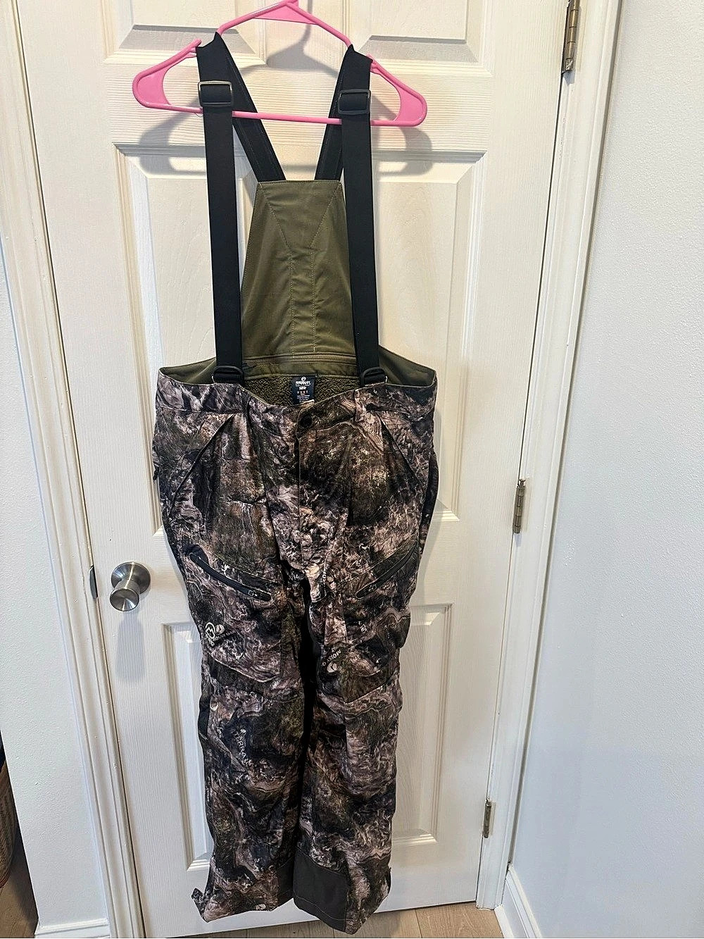 Magellan Outdoors Pro Hunt Camo Bib Overalls Waist 38W